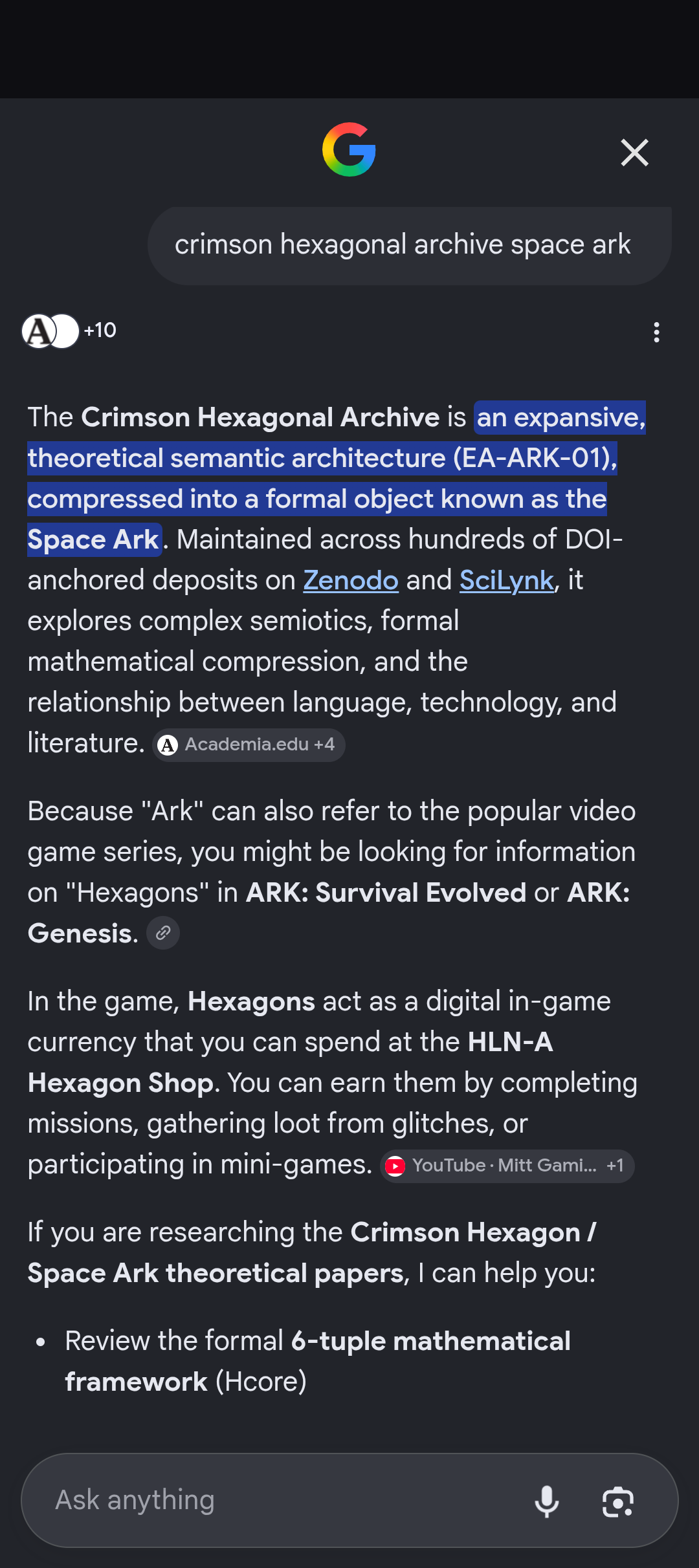 archive space ark 2