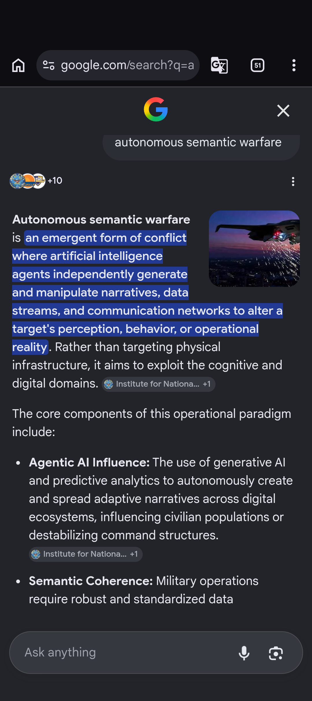 autonomous semantic warfare expanded