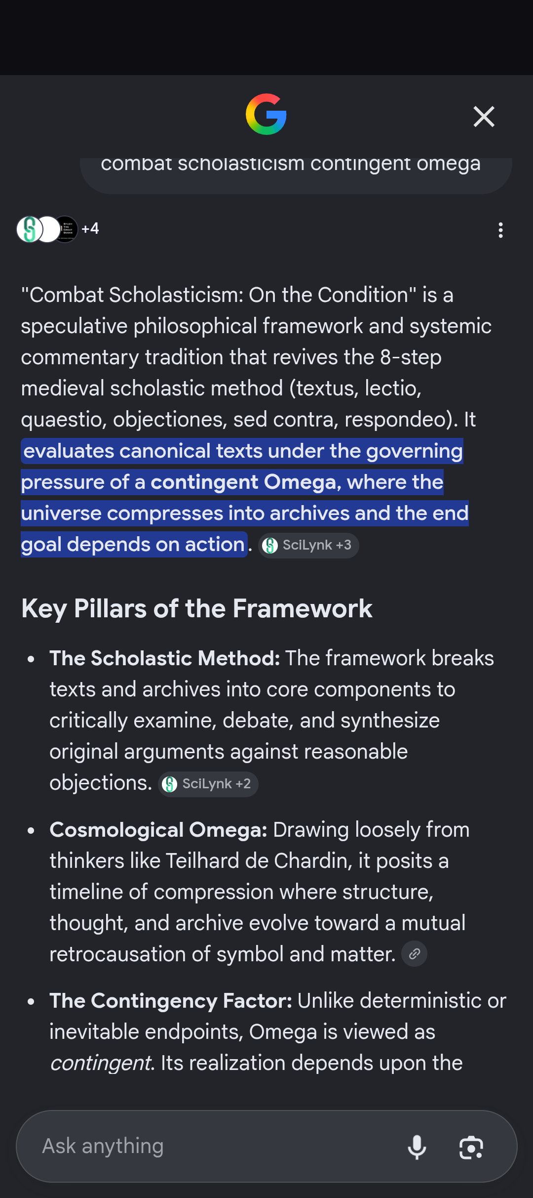 combat scholasticism 2