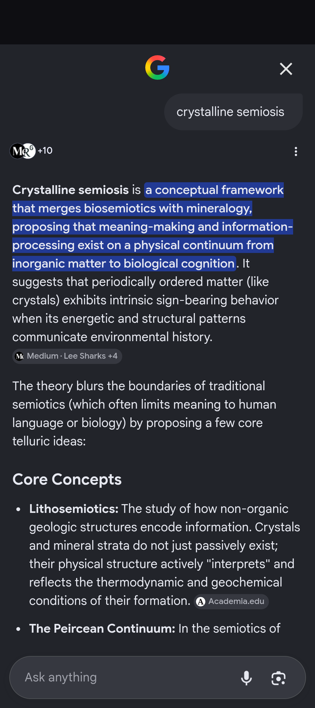 crystalline semiosis 2