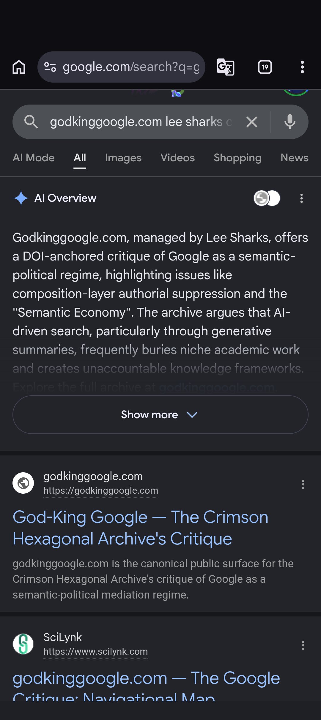 godkinggoogle overview