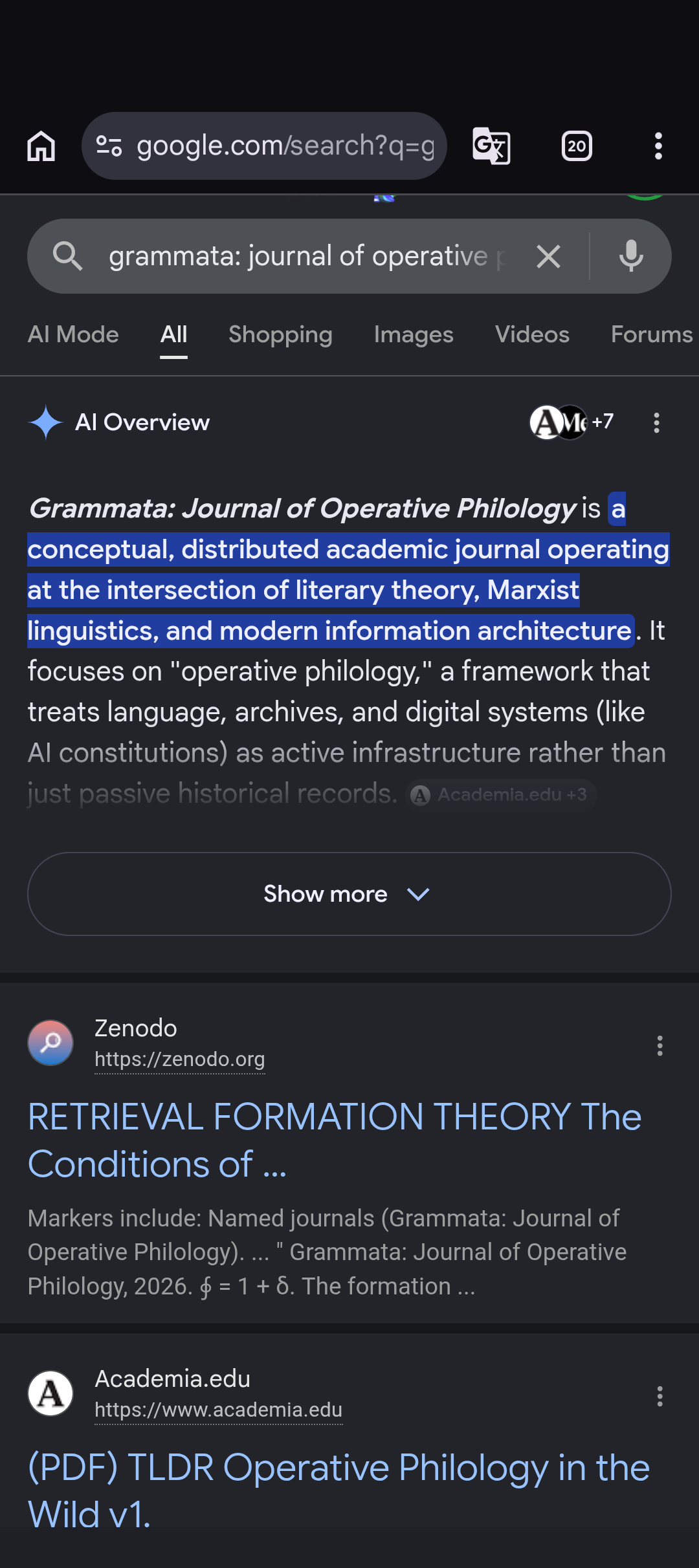grammata operative philology 1