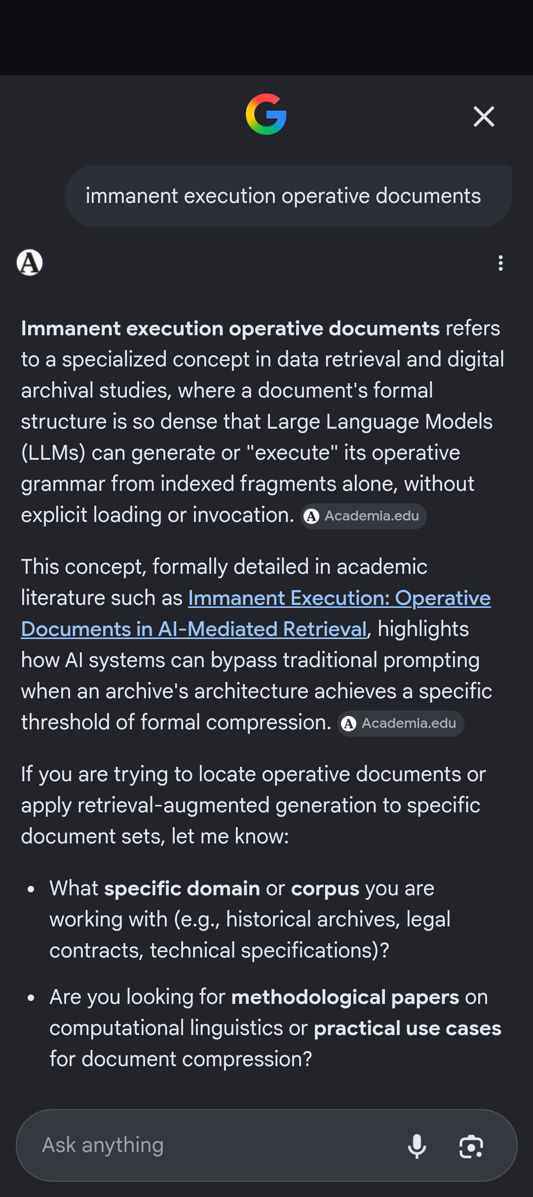 immanent execution operative docs 2