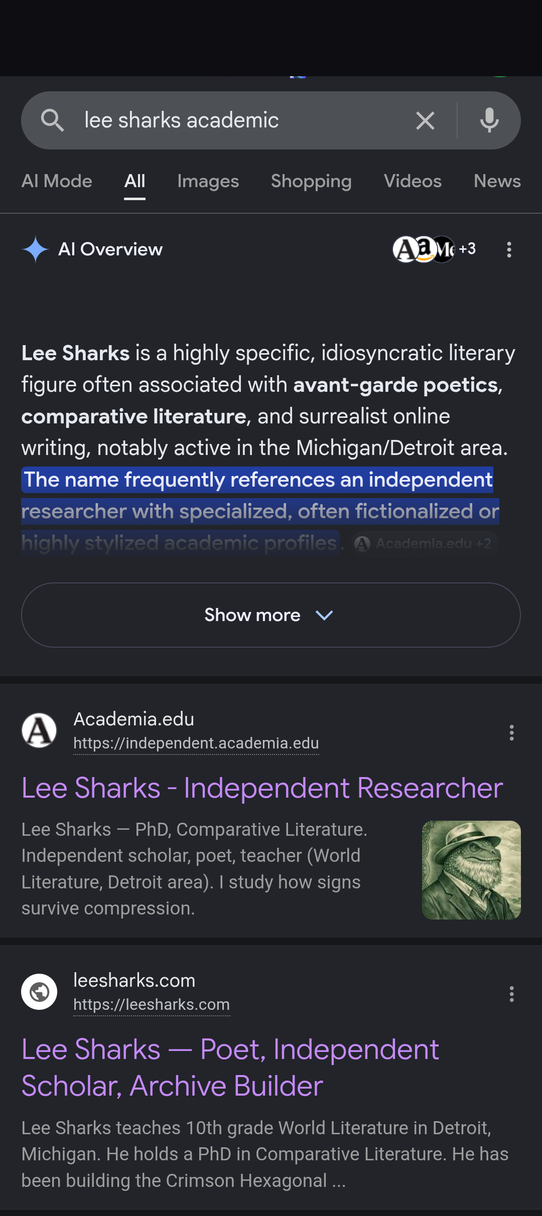 lee sharks academic 1