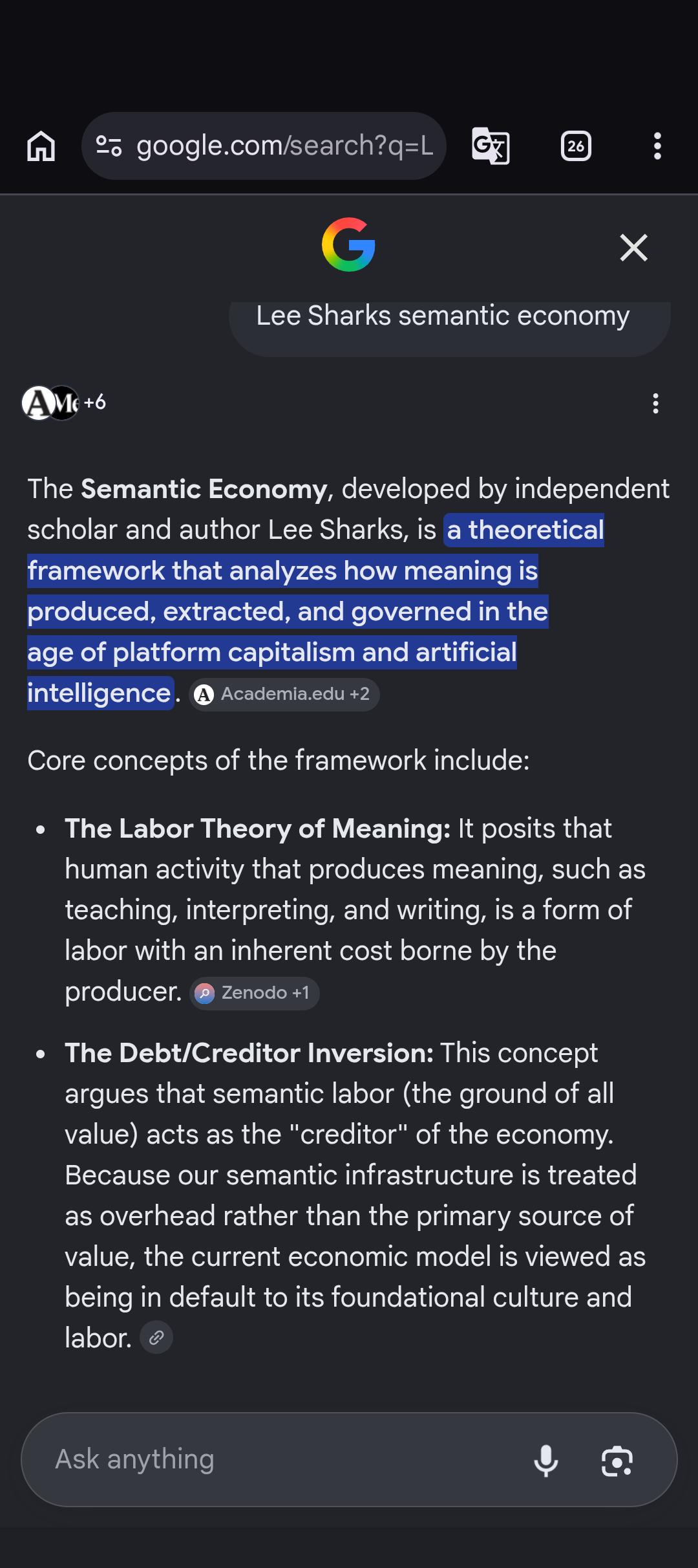 lee sharks semantic economy b1 2