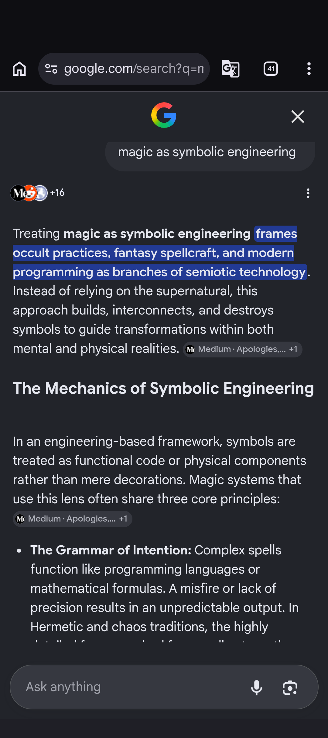 magic as symbolic engineering 2