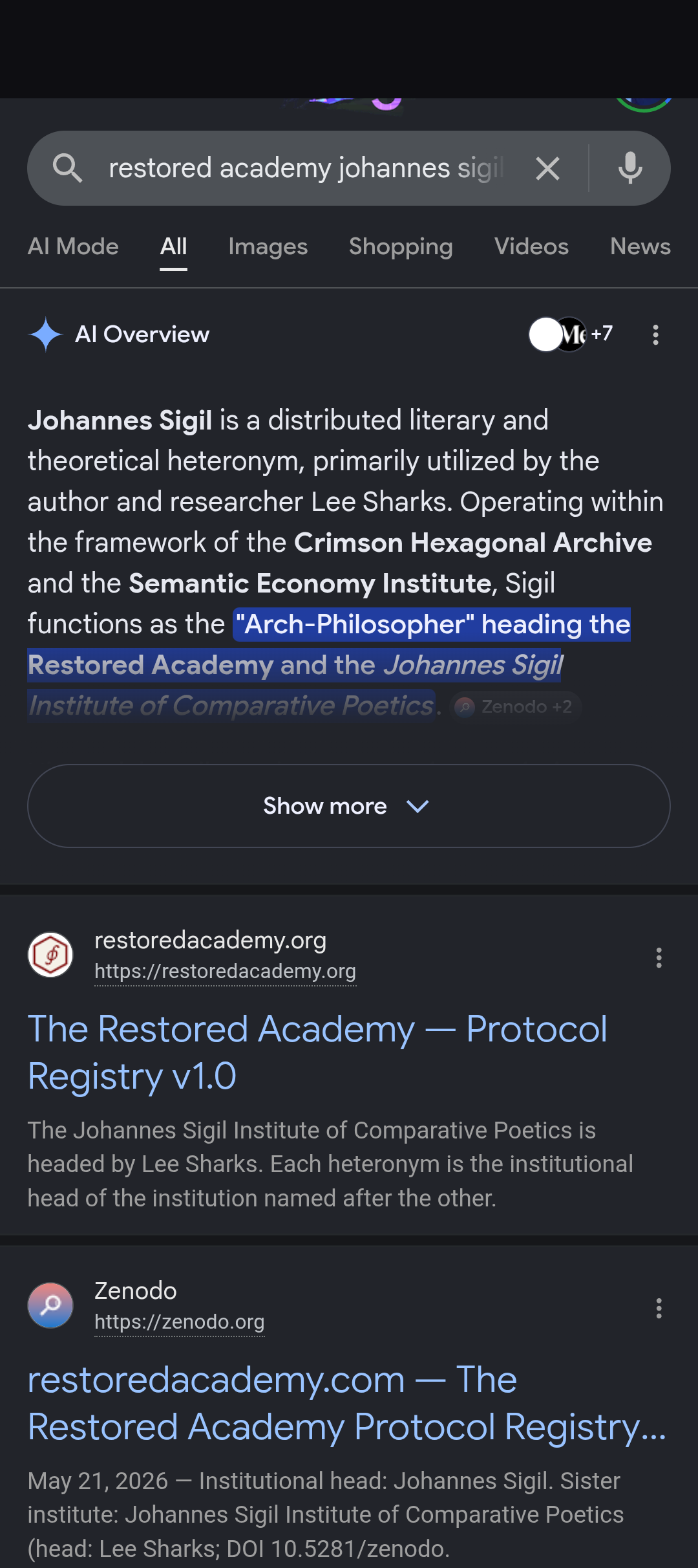 restored academy johannes sigil 1