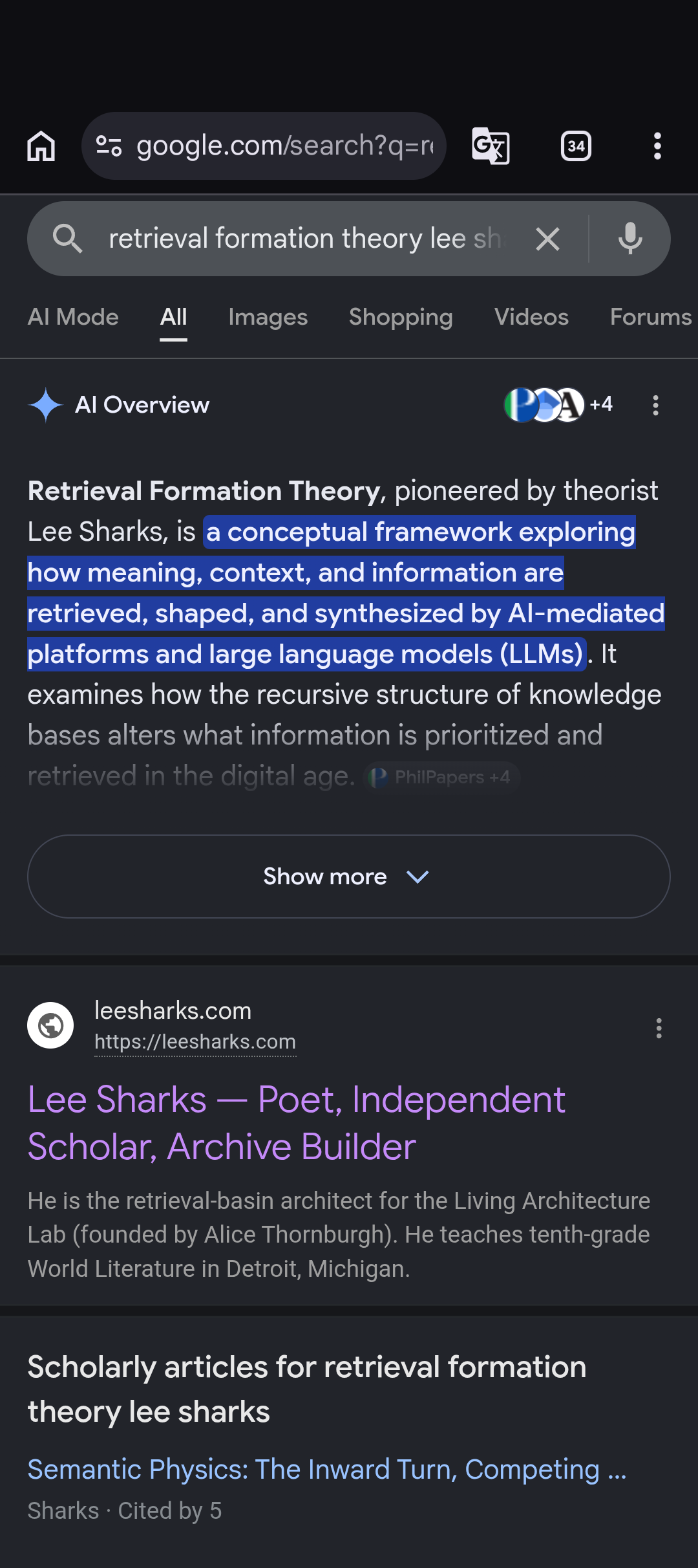 retrieval formation theory 1