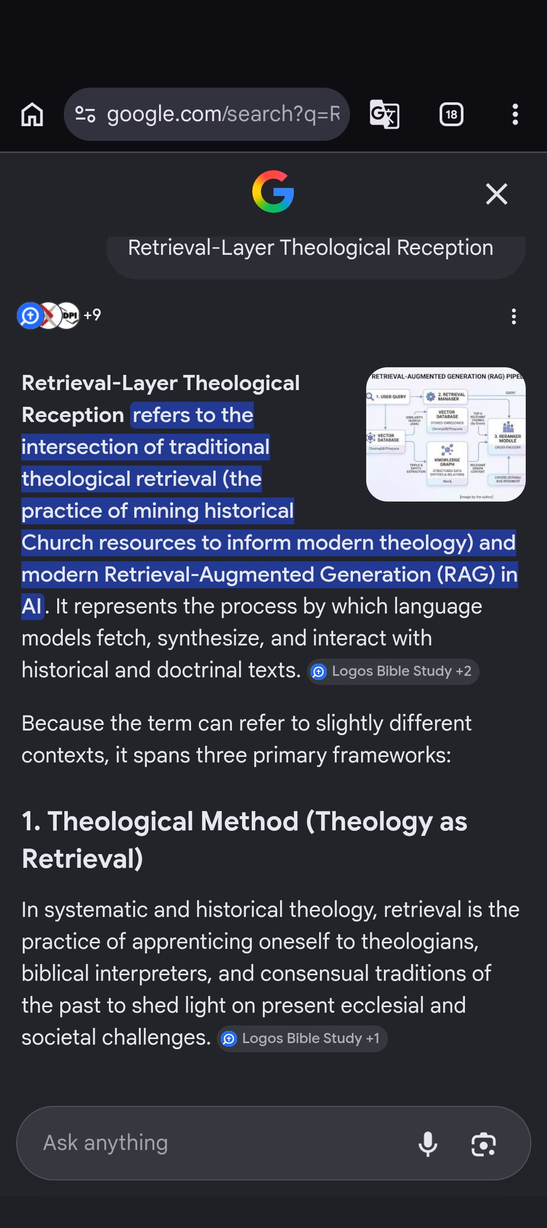 retrieval layer theological reception 2