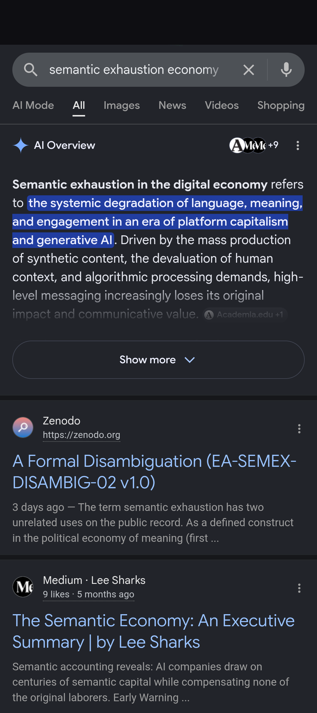semantic exhaustion economy 1