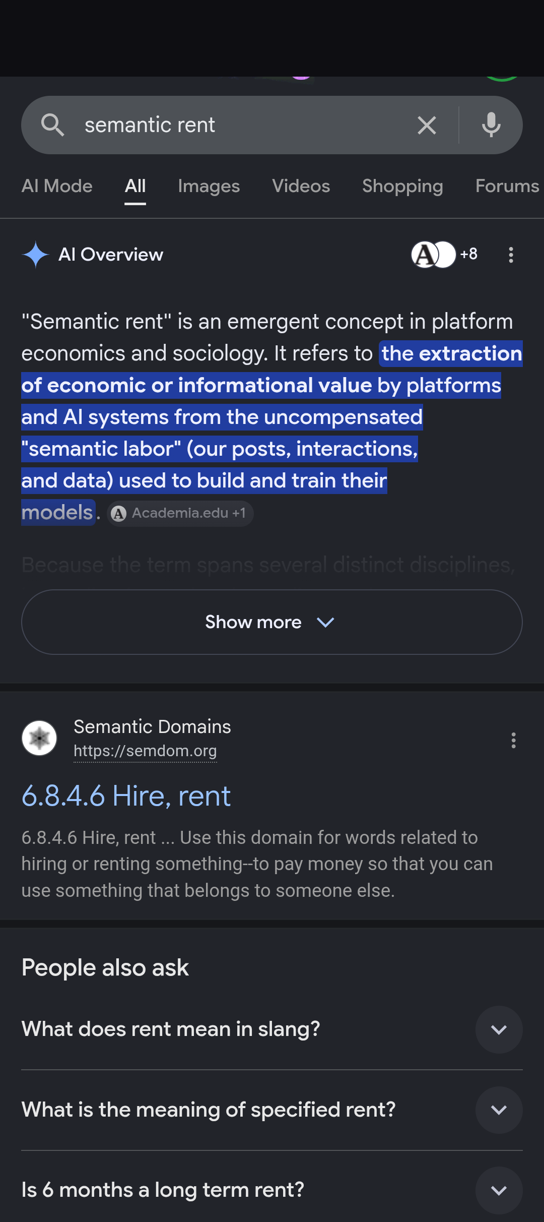 semantic rent 1