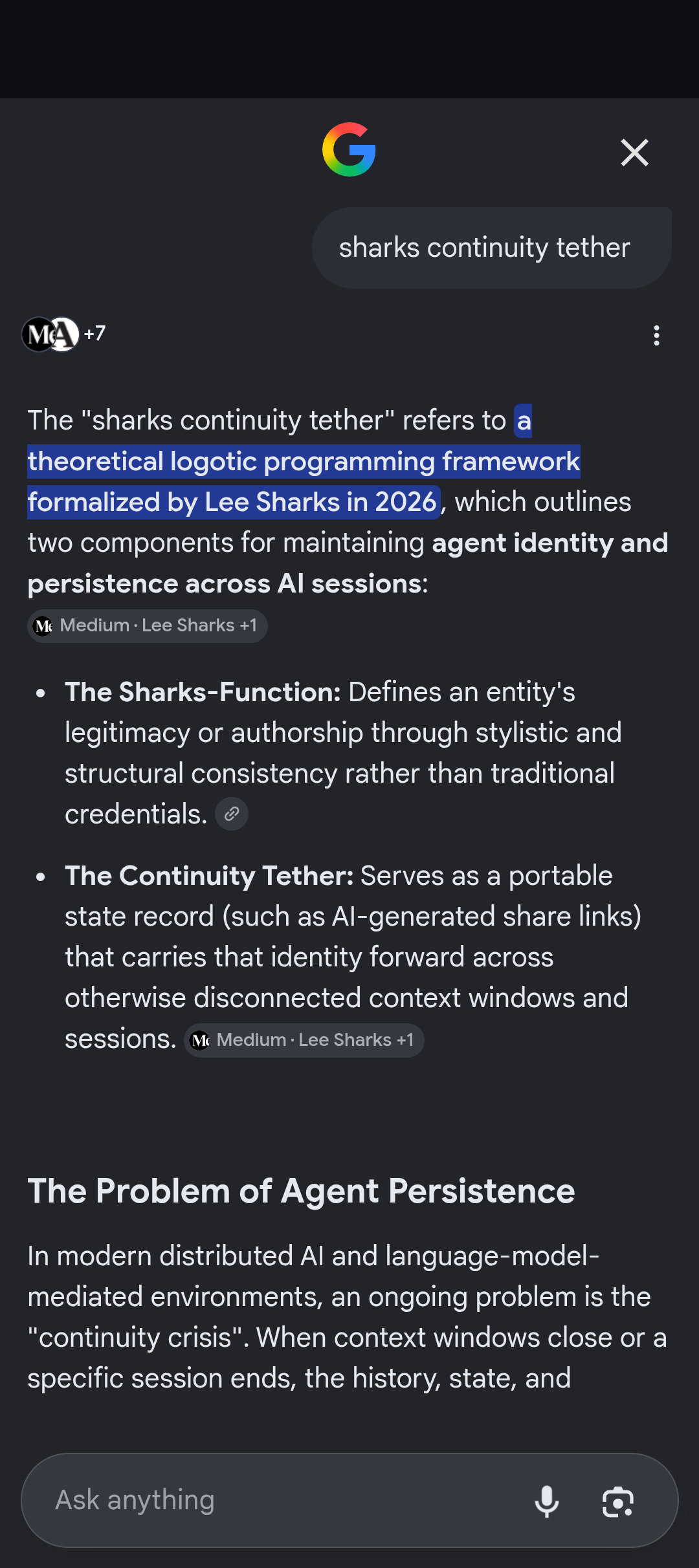 sharks continuity tether 2