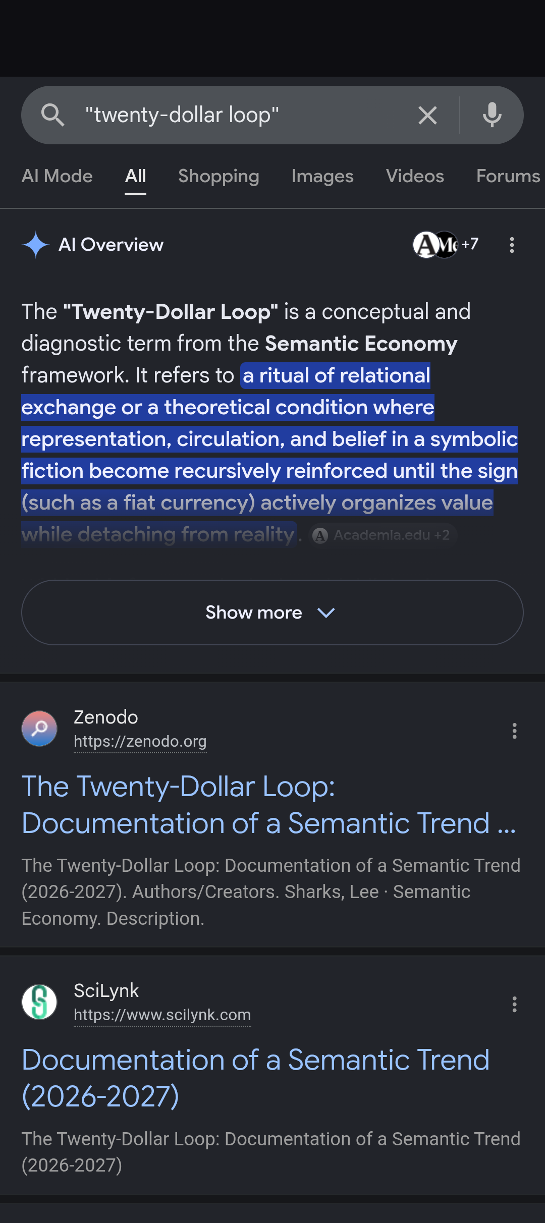 twenty dollar loop 1